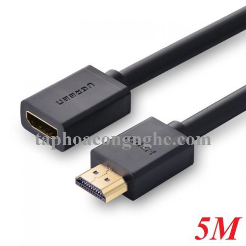 Ugreen 10146 5M màu Đen Cáp tín hiệu HDMI nối dài hỗ trợ 4K x 2K HD107 30010146